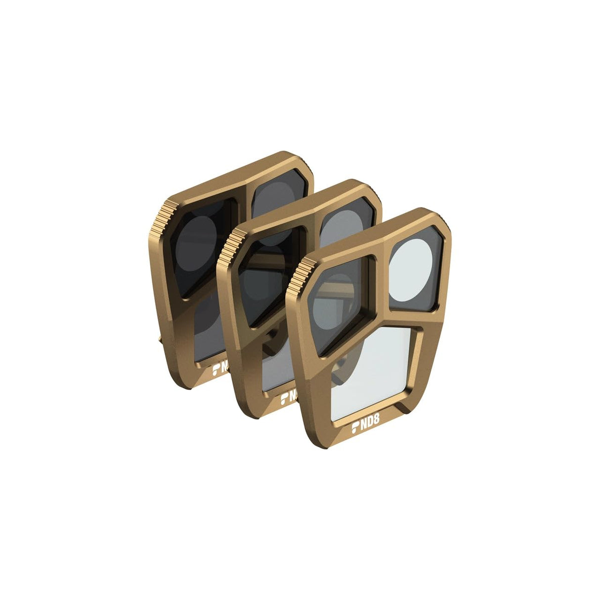 PolarPro - dji Mavic 3 Pro - Shutter Collection - ND8, ND16, ND32 - Lightweight Aluminum - Cinema Series Glass
