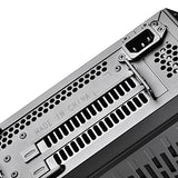 SilverStone SST-ML08B-H - Carcasa de Ordenador Milo Slim HTPC Mini-ITX, con asa, Negro
