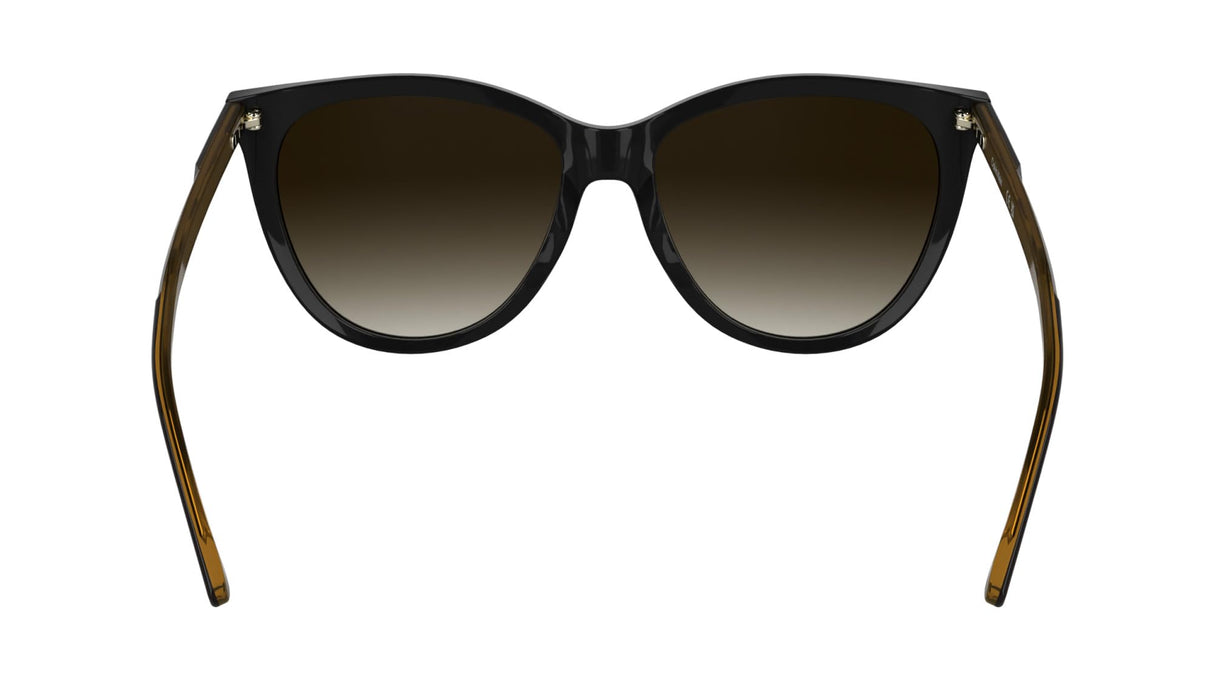 Calvin Klein Women's Sunglasses CK25508S - Black with Gradient Brown Lens