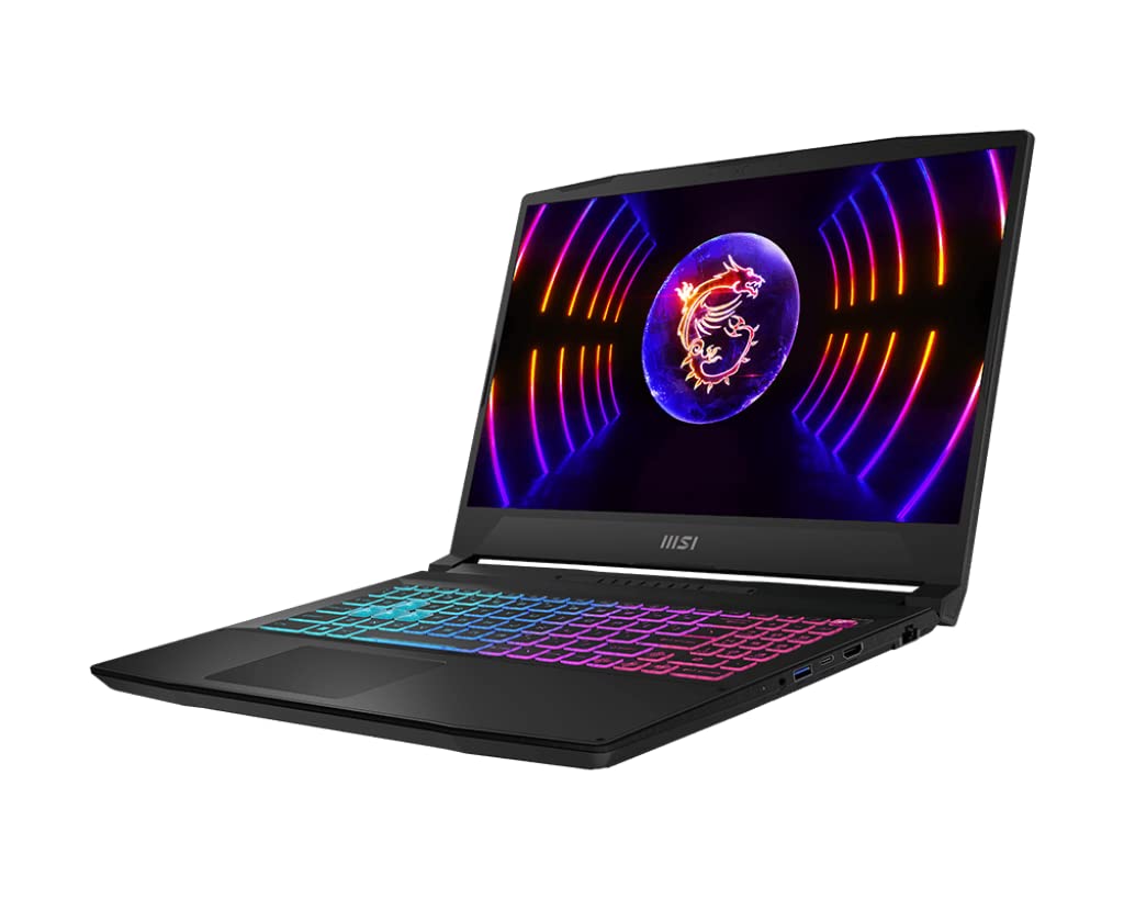 MSI Katana 17 B13VEK-1052FR Intel® Core? i7 i7-13620H Ordinateur portátil 43,9 cm (17.3") Full HD 32 Go DDR5-SDRAM 1 To SSD NVIDIA GeForce RTX 4050 Wi-Fi 6E (802.11ax) Windows 11 Pro Noir