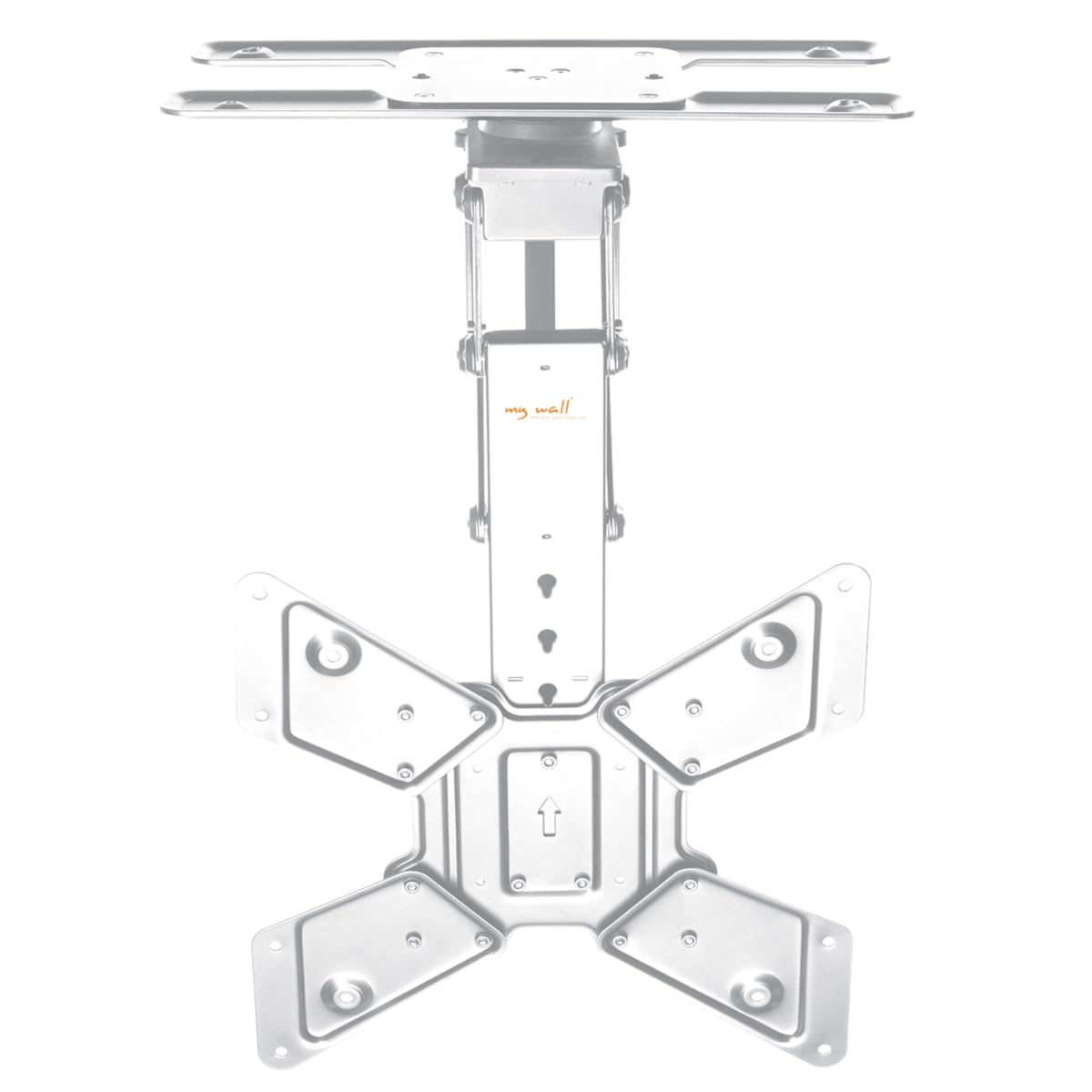 Mywall HL46MWL - Soporte de Techo para televisores motorizados y Plegables con Control Smart Home de 23 a 65 Pulgadas, Carga de hasta 30 kg con función giratoria de 180°