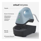 Cricut Hat Press | Placa térmica curva de 12,7 cm x 7,6 cm | Prensa térmica para proyectos de sombreros y gorras | Para usar con vinilo termoadhesivo (HTV), Infusible Ink y sublimación