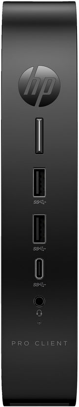 HP Pro t550 - Thin Client - USFF - 1 x Celeron J6412 / 2 GHz - RAM 8GB - Flash 32GB - eMMC - UHD Graphics