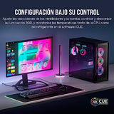 Corsair iCUE Link H115i RGB Refrigerador Líquido RGB para CPU - 280mm AIO - Ventiladores QX140 RGB - Se Adapta a Intel® LGA 1700, AMD® AM5 - Concentrador de Sistema iCUE Link Incluido - Negro