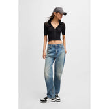 HUGO Hadrian_Tenn_pusd, Zapatillas Mujer, Open White111, 37 EU