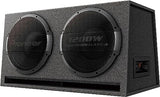Pioneer TS-WX1220AH - Subwoofer Bass Reflex de 30 cm x 2 con Amplificador Incorporado (3000 W)