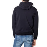 Armani Exchange French Terry Hoodie Capucha, Negro (Black 1200), Large para Hombre