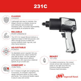 Ingersoll-Rand 231C 1/2-Inch Super-Duty Air Impact Wrench