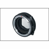 Canon EF-EOS R - Adaptador para Objetivo de cámaras Canon (Montura EF-R, Compatible con EOS R, Filtro Polarizador Circular), Color Negro