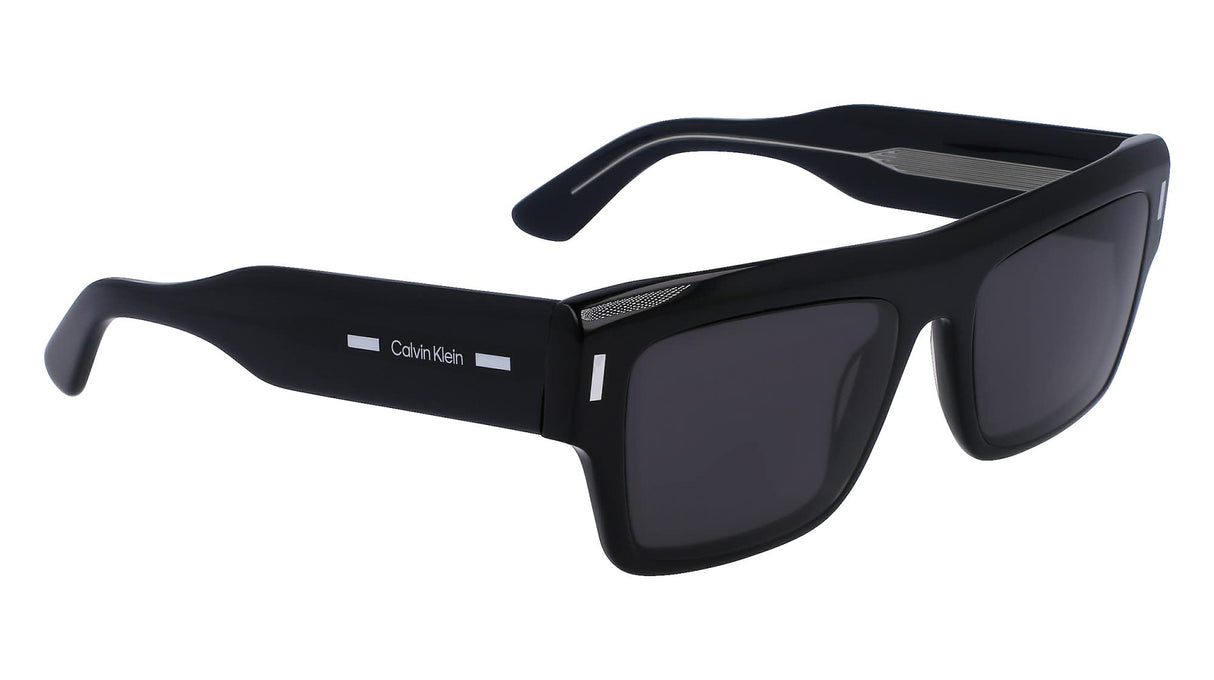 Calvin Klein Unisex Adult Sunglasses CK23504S - Black with Solid Grey Lens