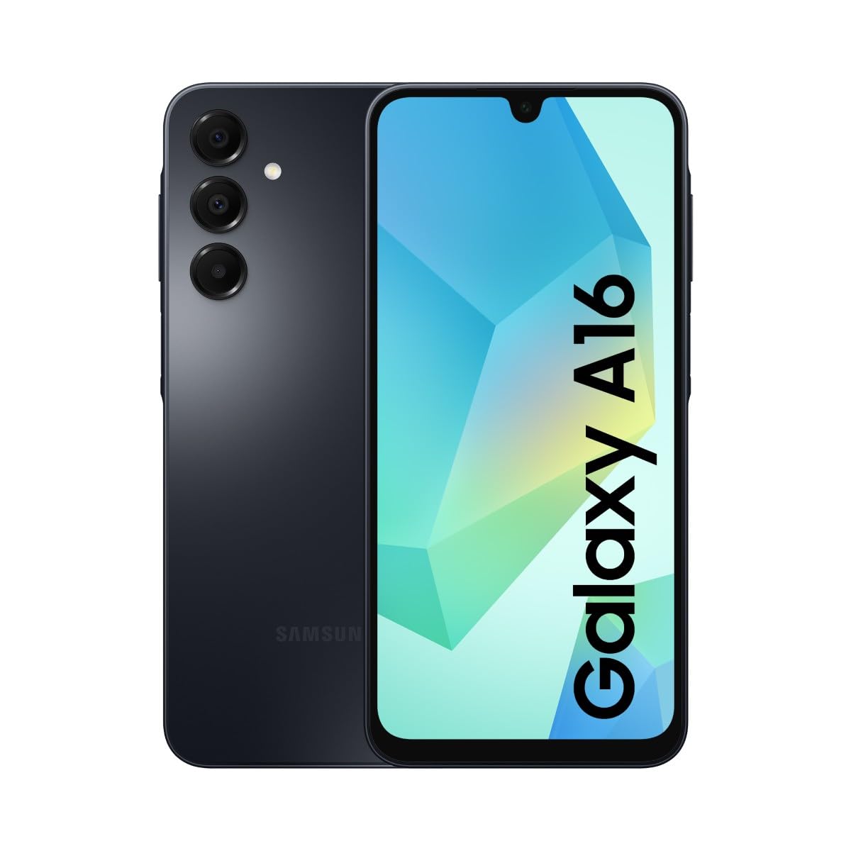 Samsung Galaxy A16 4G LTE, Teléfono Móvil Android, Pantalla 6,7" Super AMOLED, Múltiples Cámaras, Almacenamiento 128GB, Negro (Versión Española), Garantía del Fabricante 3 Años + 1 Año Extra