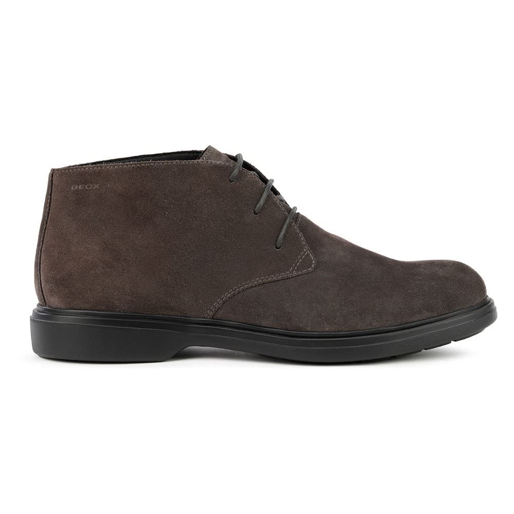 Geox U Ottavio B, Botines para Hombre, Marrón (Mud) , 44 EU