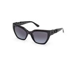 GUESS GU00264 01B Shiny Black 55/18/140 - Gafas de sol para mujer