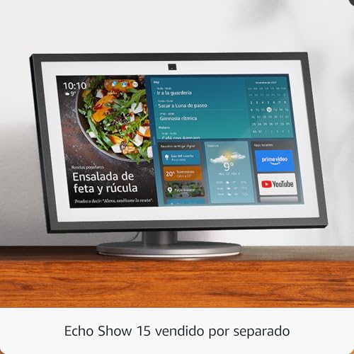 Soporte regulable prémium de Amazon, diseñado para el Amazon Echo Show 15 (vendido por separado)