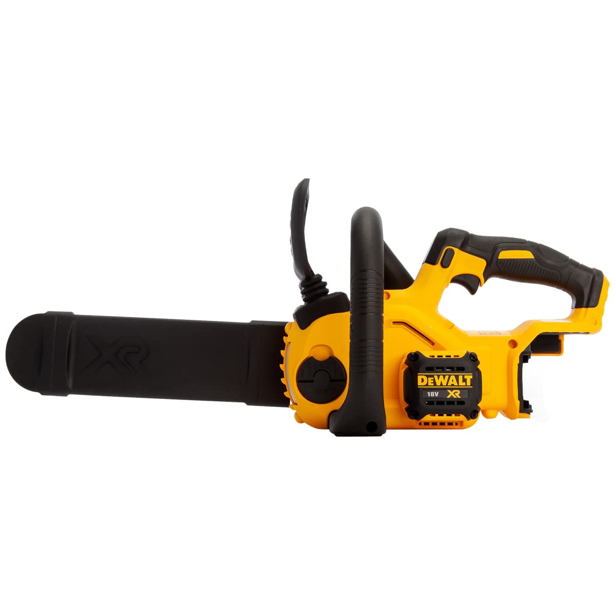 DeWalt DCM565P1-QW DCM565P1-QW-Motosierra Compacta sin escobillas XR 18V con 1 batería Li-Ion 5Ah y Largo de Espada de 30cm, Arándano