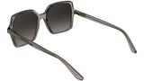Calvin Klein Women's Sunglasses CK25537S - Transparent Taupe with Gradient Purple Lens