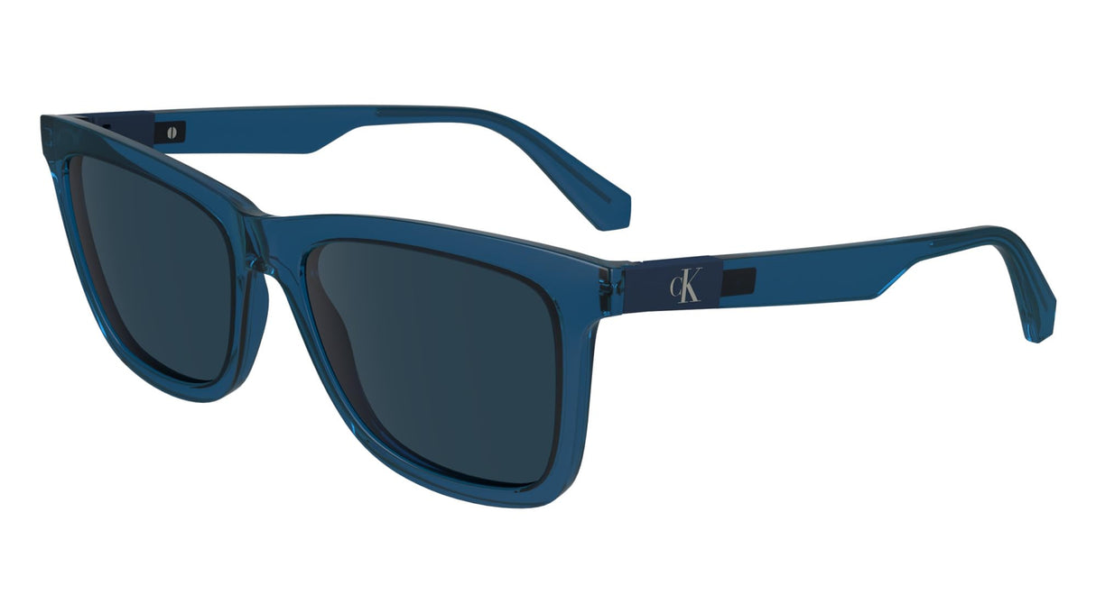 Calvin Klein Jeans Unisex Adult Sunglasses CKJ24601S - Blue with Solid Avio Lens