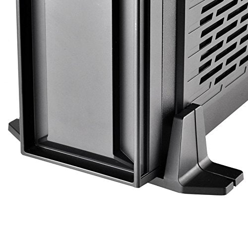 SilverStone SST-ML08B-H - Carcasa de Ordenador Milo Slim HTPC Mini-ITX, con asa, Negro