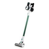 Domo DO241SV Aspiradora-Escoba 2 en 1, Blanco/Verde