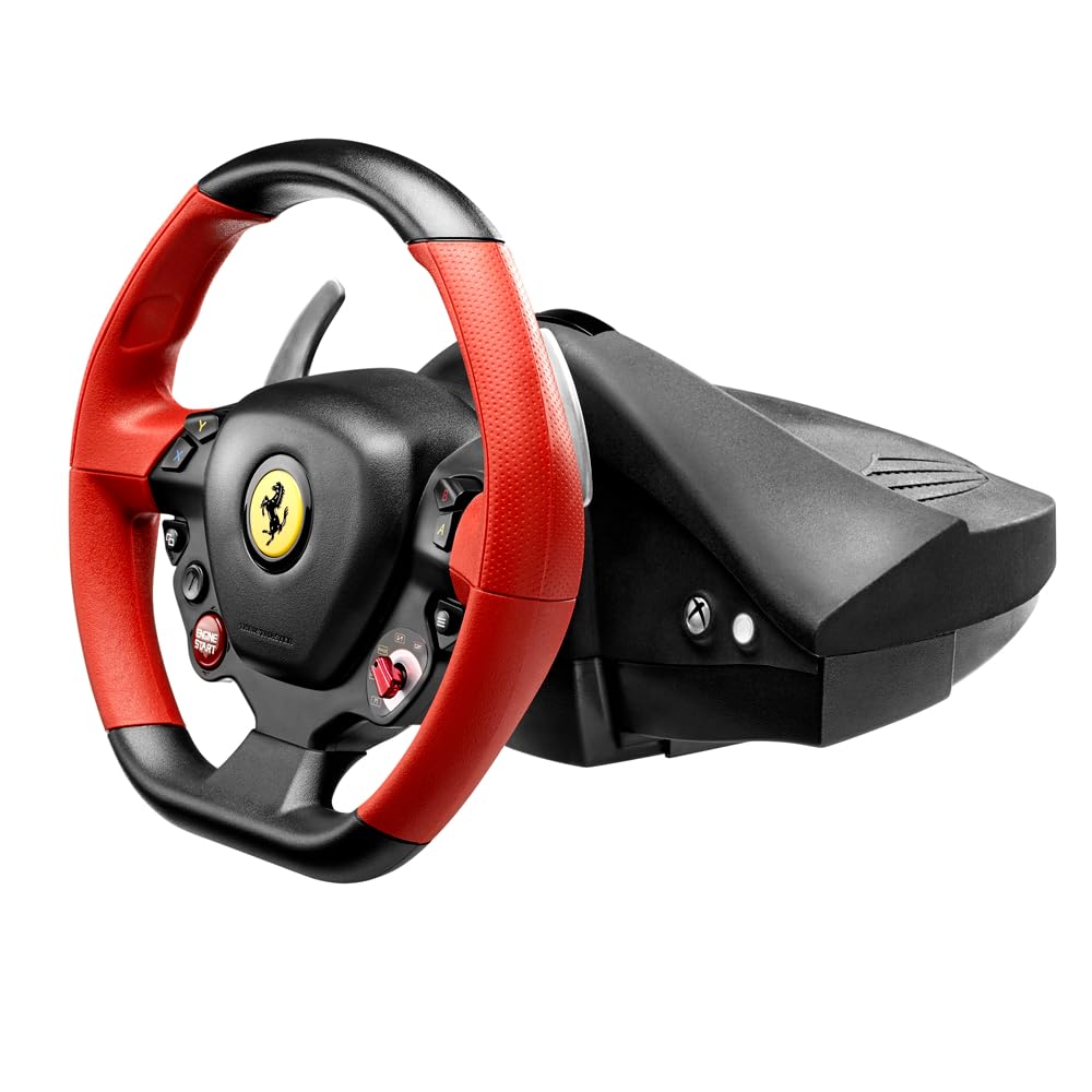 Thrustmaster Ferrari 458 Spider Racing Wheel - Volante de Carreras Realiste Con Licencias Oficiales de Ferrari - Para Xbox One/Xbox Series X|S