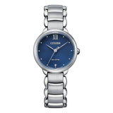 Citizen Reloj Analógico para Mujeres de Cuarzo con Correa en Acero Inoxidable EM0920-86L