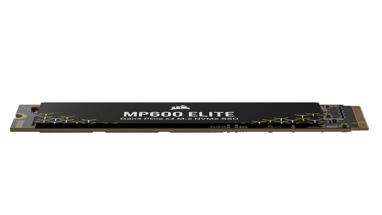 Corsair MP600 Elite SSD NVMe M.2 PCIe Gen4 x4 de 2 TB - M.2 2280 - Lectura Secuencial de hasta 7.000 MB/s - NAND 3D TLC de Alta Densidad - Negro