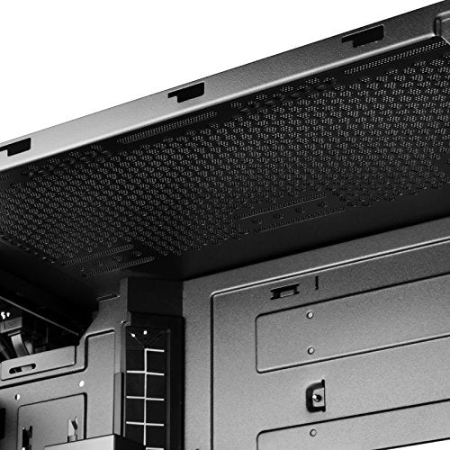 Silverstone SST-LD01B Lucid Serie Mini Tower Micro ATX - Caja para Ordenador (3 Paneles Laterales de Cristal Templado)