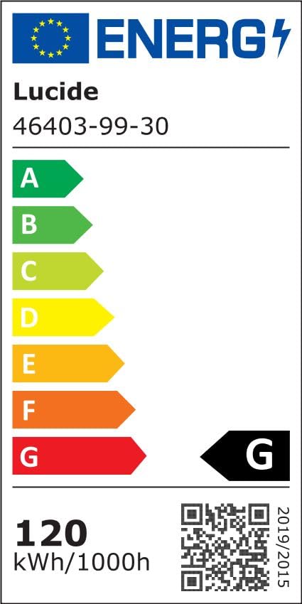 LUCIDE VIDAL - Pendelleuchten - Ø 78 cm - LED Dim. - 1x120W 2700K - Schwarz