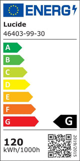 LUCIDE VIDAL - Pendelleuchten - Ø 78 cm - LED Dim. - 1x120W 2700K - Schwarz