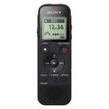 Sony ICD-PX470 - Grabadora de voz digital con 4 GB, USB, ranura micro SD y grabación mp3 y PCM lineal, Negro, Estándar