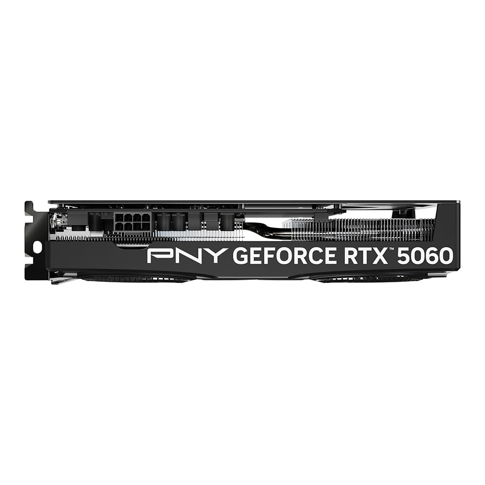 PNY Tarjeta Gráfica GEFORCE RTX™ 5060 8GB Overclocked Dual Fan DLSS 4