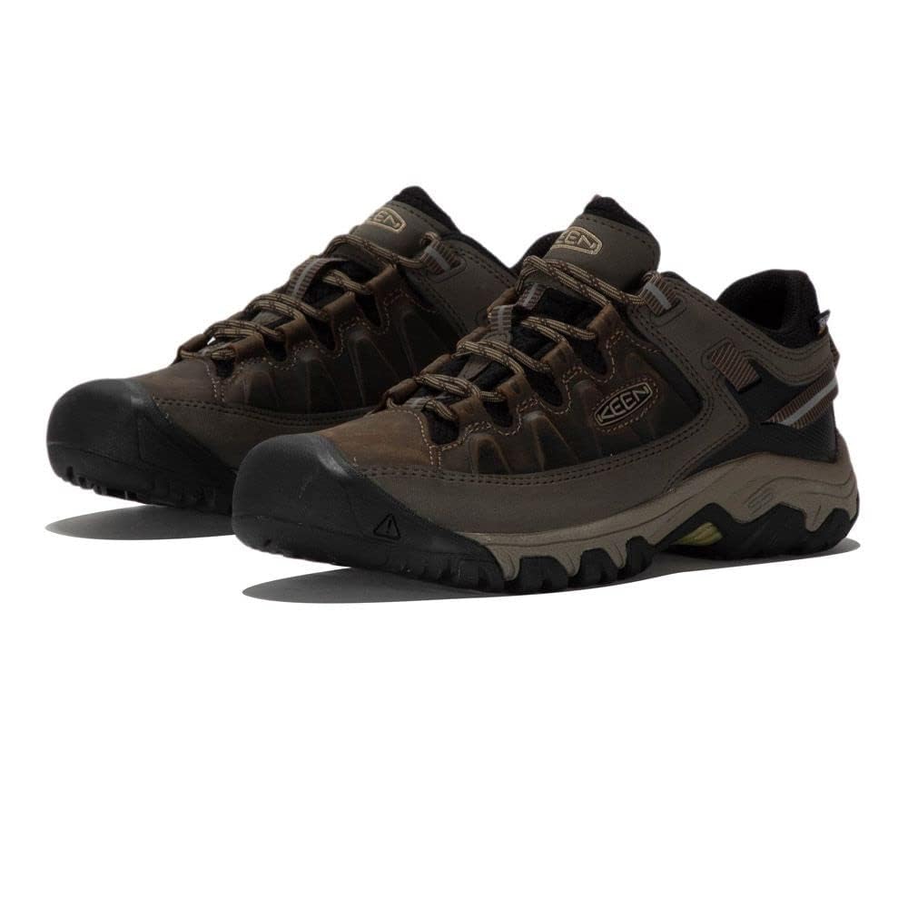 KEEN Targhee 3 Waterproof, Zapatos para Senderismo , Marrón (Bungee Cord/Black), 45 EU