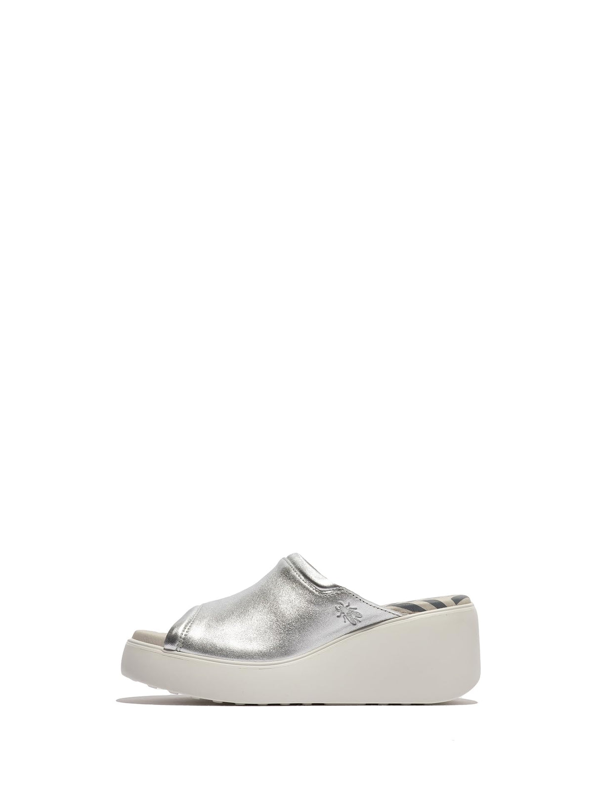 Fly London DOLI042FLY, Sandalias Mujer, Silver, 42 EU