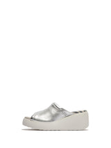 Fly London DOLI042FLY, Sandalias Mujer, Silver, 42 EU