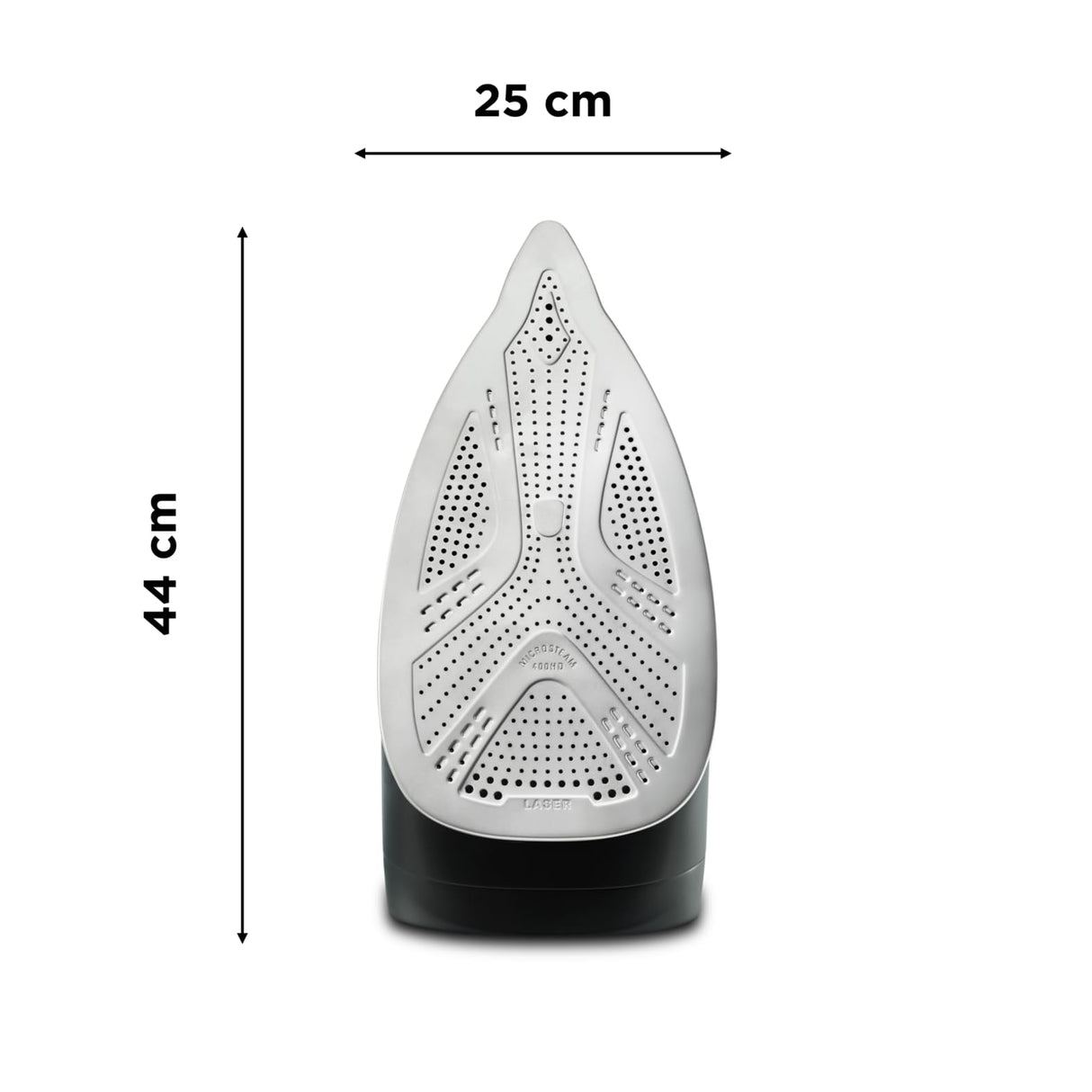 Rowenta Silence Steam Pro DG9222 Centro de planchado, autonomía ilimitada de 7,5 bares, golpe vapor 450 g/min, continuo de 140 g/min, suela Microsteam Laser 400, función Eco, azul