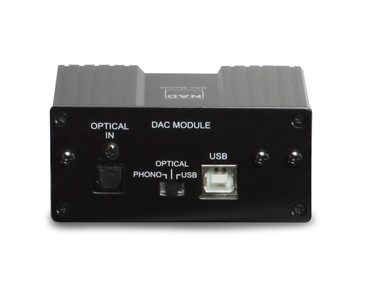 NAD C356BEE DAC 2.0 audiophiler estéreo Amplificador con DAC Integrado 2 Módulo Grafito