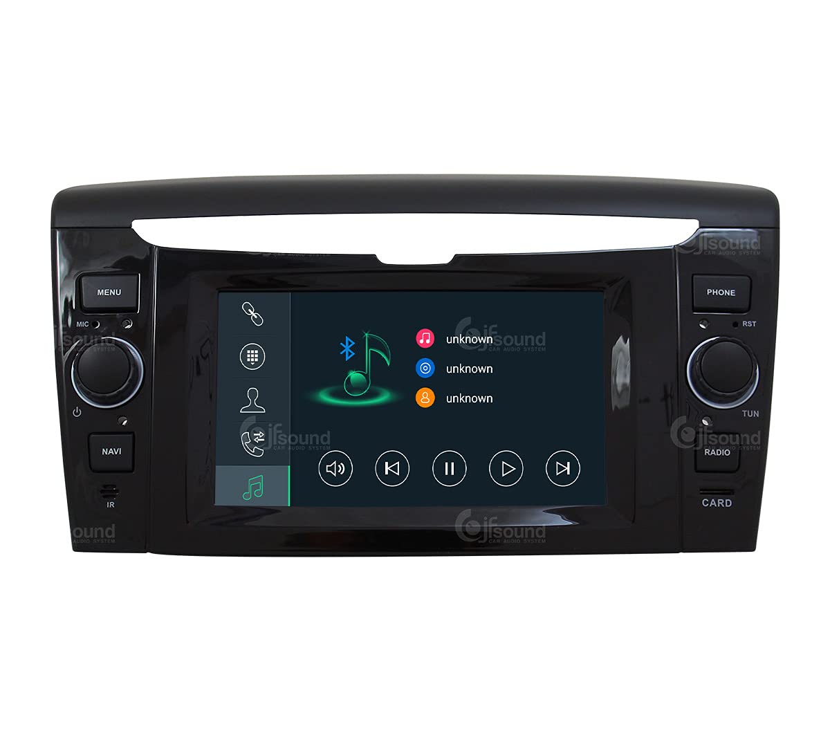 Autorradio de Ajuste Personalizado para Lancia Ypsilon Android GPS Bluetooth WiFi Dab USB Pantalla táctil Full HD 6,2" procesador de 8 núcleos y comandos de Voz