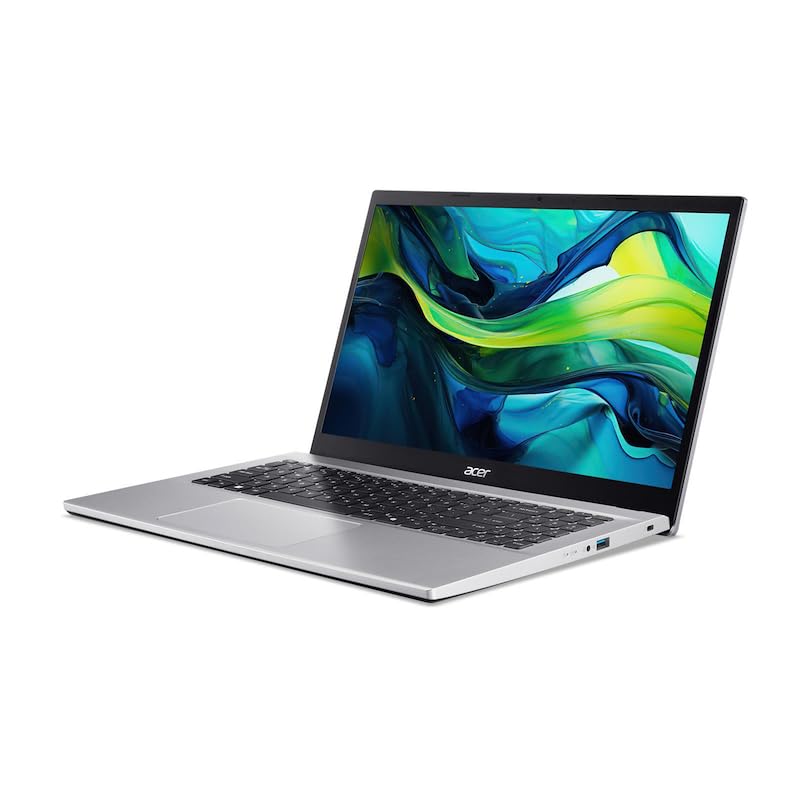acer Aspire Go 15 - Ordenador portátil 15,6" (AMD Ryzen 7 5825U, 16 GB RAM DDR4, 512 GB SSD, AMD Radeon Graphics, Windows 11 Home) Color Plata, Teclado QWERTY Español