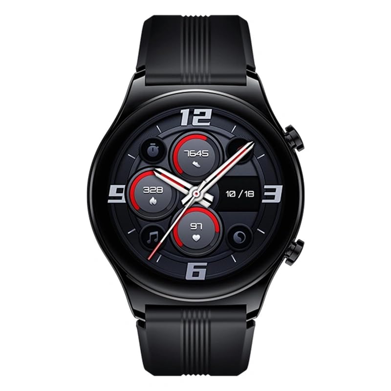 Honor Watch GS 3, Reloj Inteligente con Pantalla Táctil Amoled de 1,4 Pulgadas, Reloj de Fitness con Monitor de Frecuencia Cardíaca, Monitoreo del Sueño y del Oxígeno en Sangre para