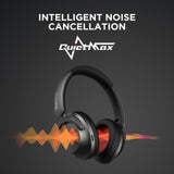 1More SonoFlow Auriculares Inalámbricos con Cancelación Activa de Ruido, 70H Cascos Inalámbricos Bluetooth, Auriculares Supraaurales con LDAC y 12 Modos EQ, Modos Varios, Cómodos y Plegables, Negro