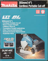 Makita dlw140z trennsc hleifmasch. 2 x 18 V (sin batería/sin cargador)