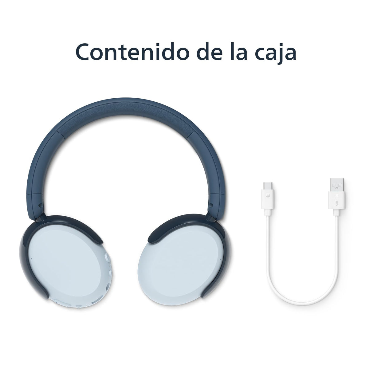 Philips TAK5500RT 5500 Series Auriculares Infantiles Plegables inalámbricos on Ear Cancelación de Ruido, 34 Horas de reproducción ANC, Volumen Limitado, Audio compartido, Cable USB-C Incluido