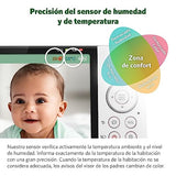 LeapFrog LF915HD Baby Surveillance Camera with Night Light 5" HD Screen Baby Monitor with Camera, 360° Translation and Tilt, 8X Zoom, Night Vision, Smart Sensor