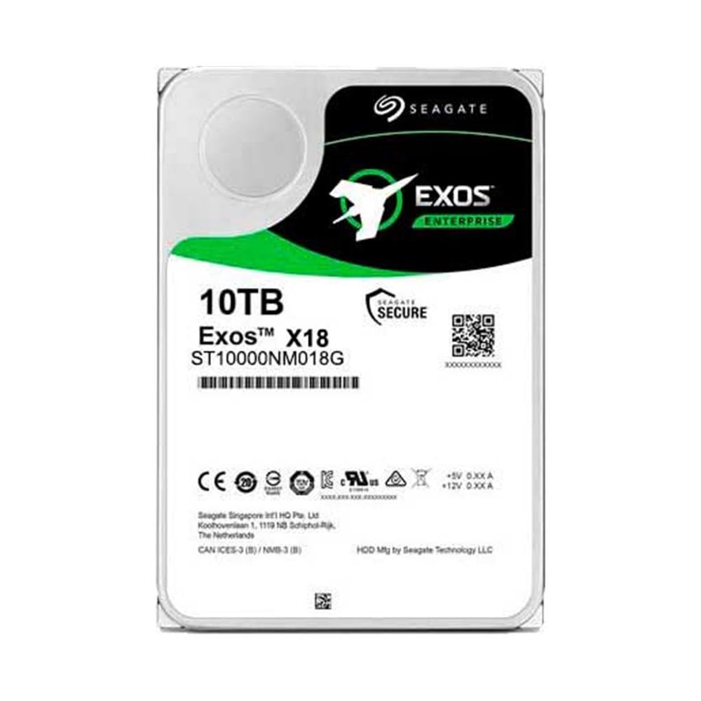 Seagate Exos X18 10Tb HDD 512E/4KN SATA 10 TB