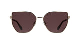 Calvin Klein Jeans Women's Sunglasses CKJ25209S - Rose Gold with Solid Wine Lens