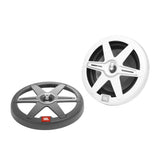 JBL Club Marine Subwoofer 10 Pulgadas pasivo - Altavoz Marino Potente con Graves Profundos para Radio Barco, 900 W, iluminación LED multicolor, altavoz exterior resistente a sal y agua, blanco y negro
