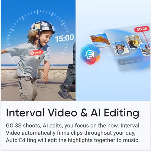 Insta360 GO3S con Memoria de 64 GB (Blanco)