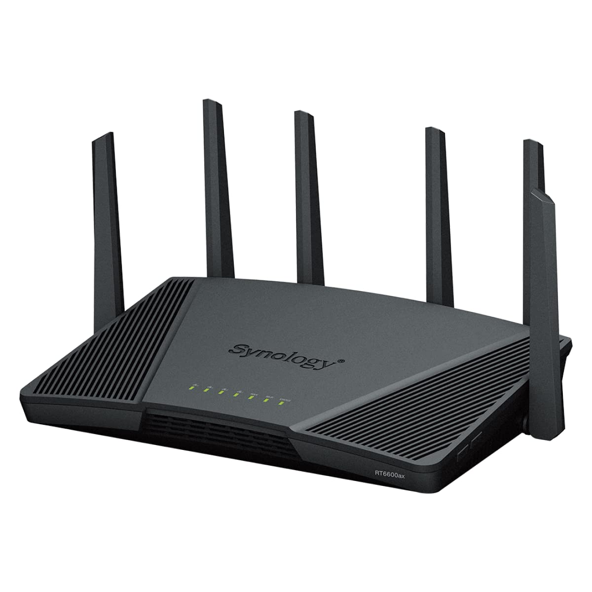 Synology RT6600ax Router WiFi6 1xWAN 3xGbE 1x2.5Gb routeur Sans Fil Tri-Bande (2,4 GHz / 5 GHz / 5 GHz) Noir