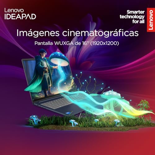 Lenovo IdeaPad Slim 5 Gen 10 - Ordenador Portátil 16" WUXGA (Intel Core i7-13620H, Intel UHD Graphics, 32 GB RAM, 1 TB SSD, Wi-Fi 6, Windows 11 Home) Teclado QWERTY Español- Azul