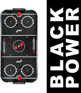 Sport1 Air Hockey Next Vertical. Mesa Plegable de Hockey. Air Mini con Ventilador de 12 V. Mesa de Hockey de Aire Que Ahorra Espacio. Medidas: 121 x 60 x 76 cm. Incluye 2 perillas y 2 Discos. con